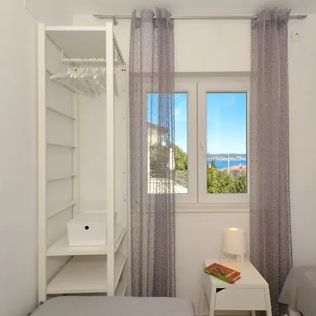 In With Sea View, Balcony, Air Conditioning, Wifi 91-3 Apartment Seget Vranjica